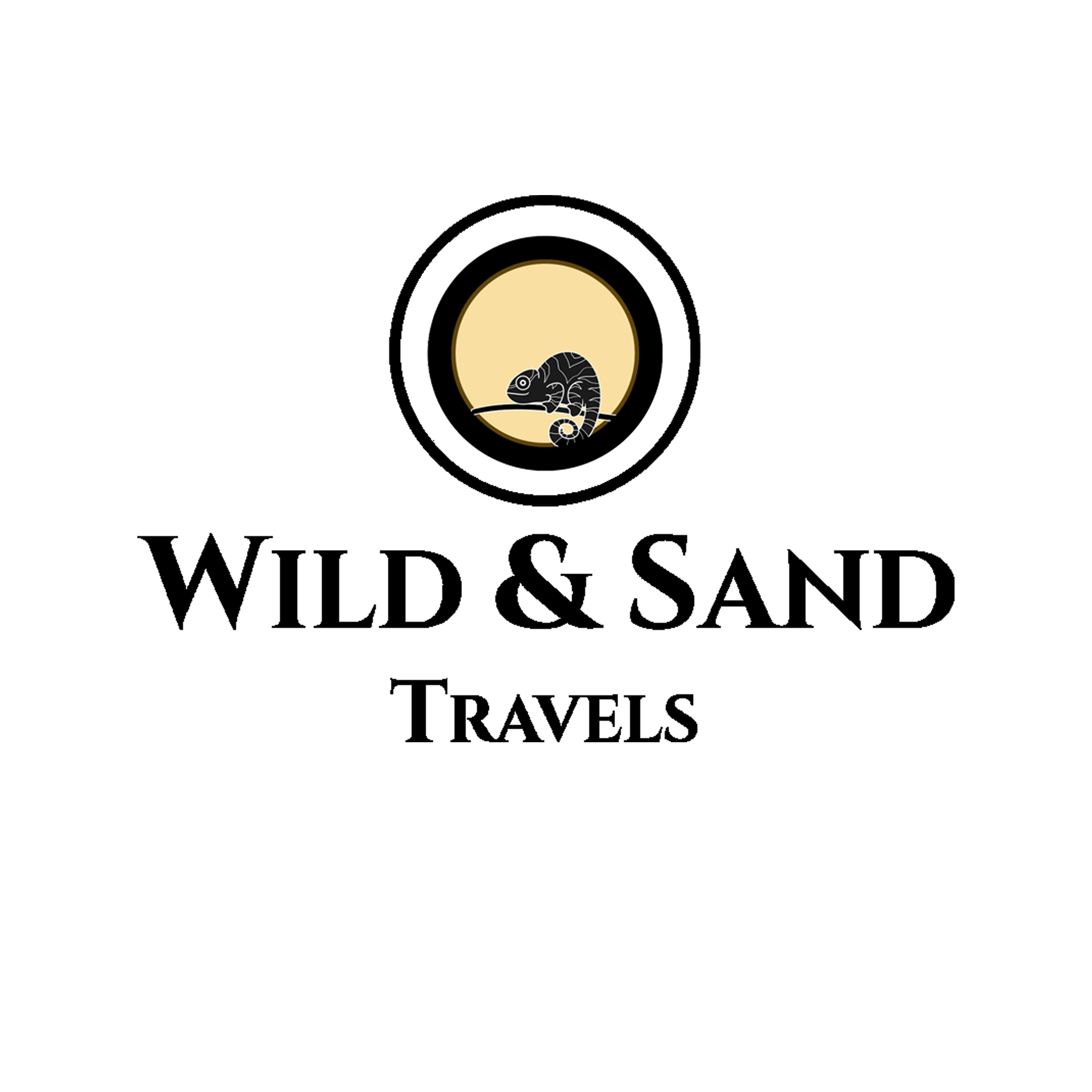 Wild and Sand Travel Logo